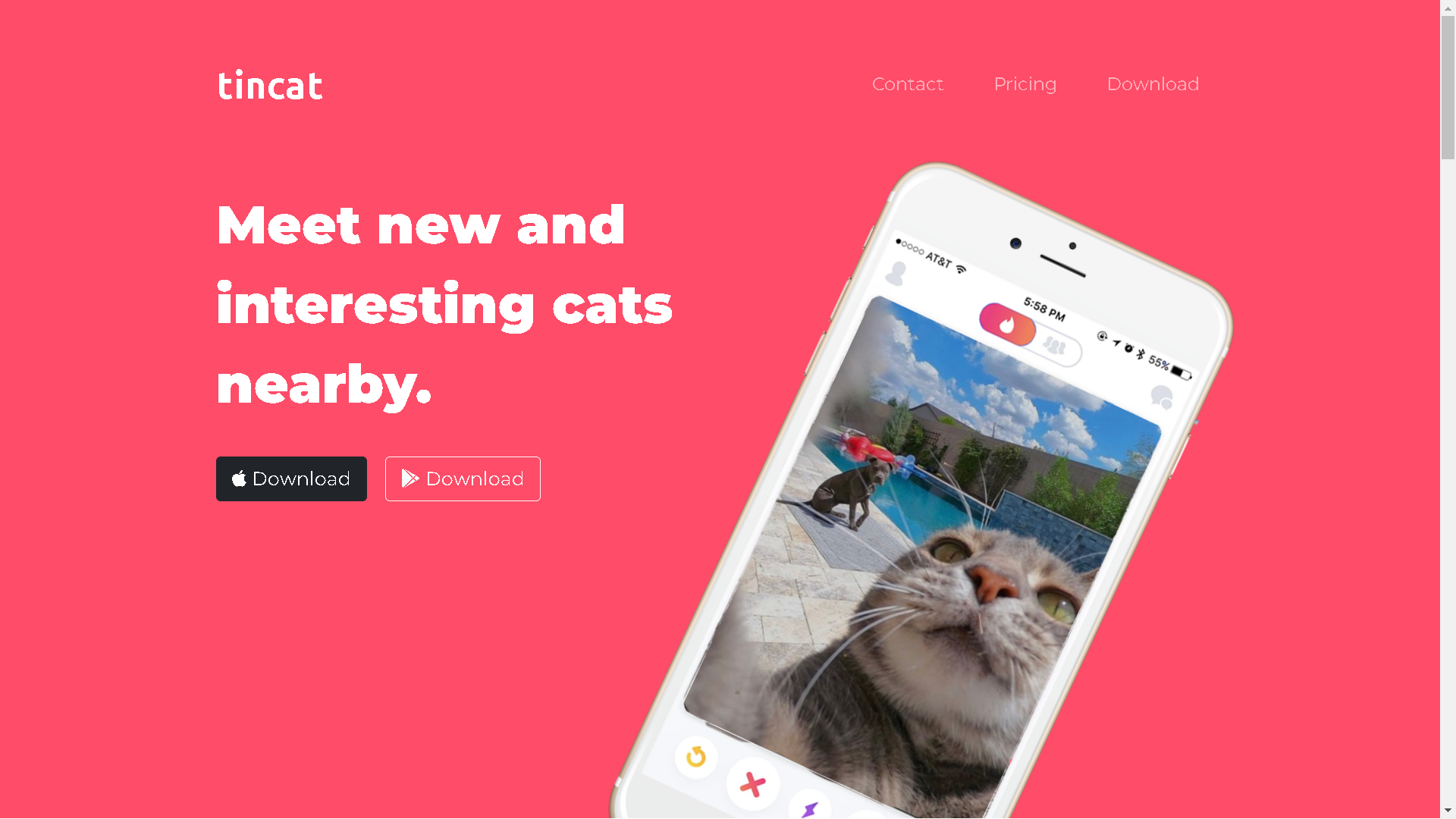 Bootstrap Tincat Website